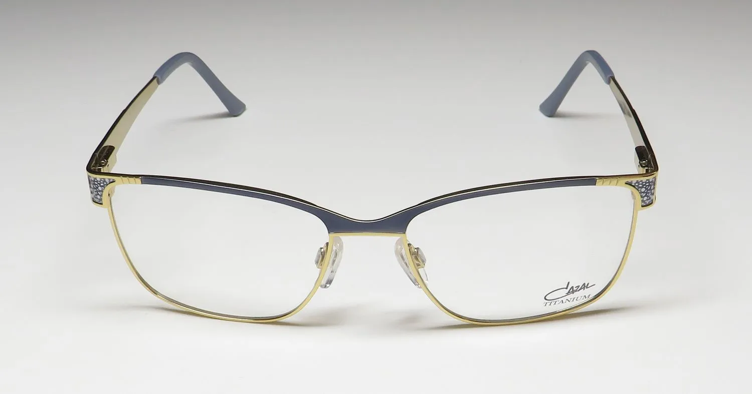 Cazal 4287 001 Eyeglasses Smoke Blue 52mm 3