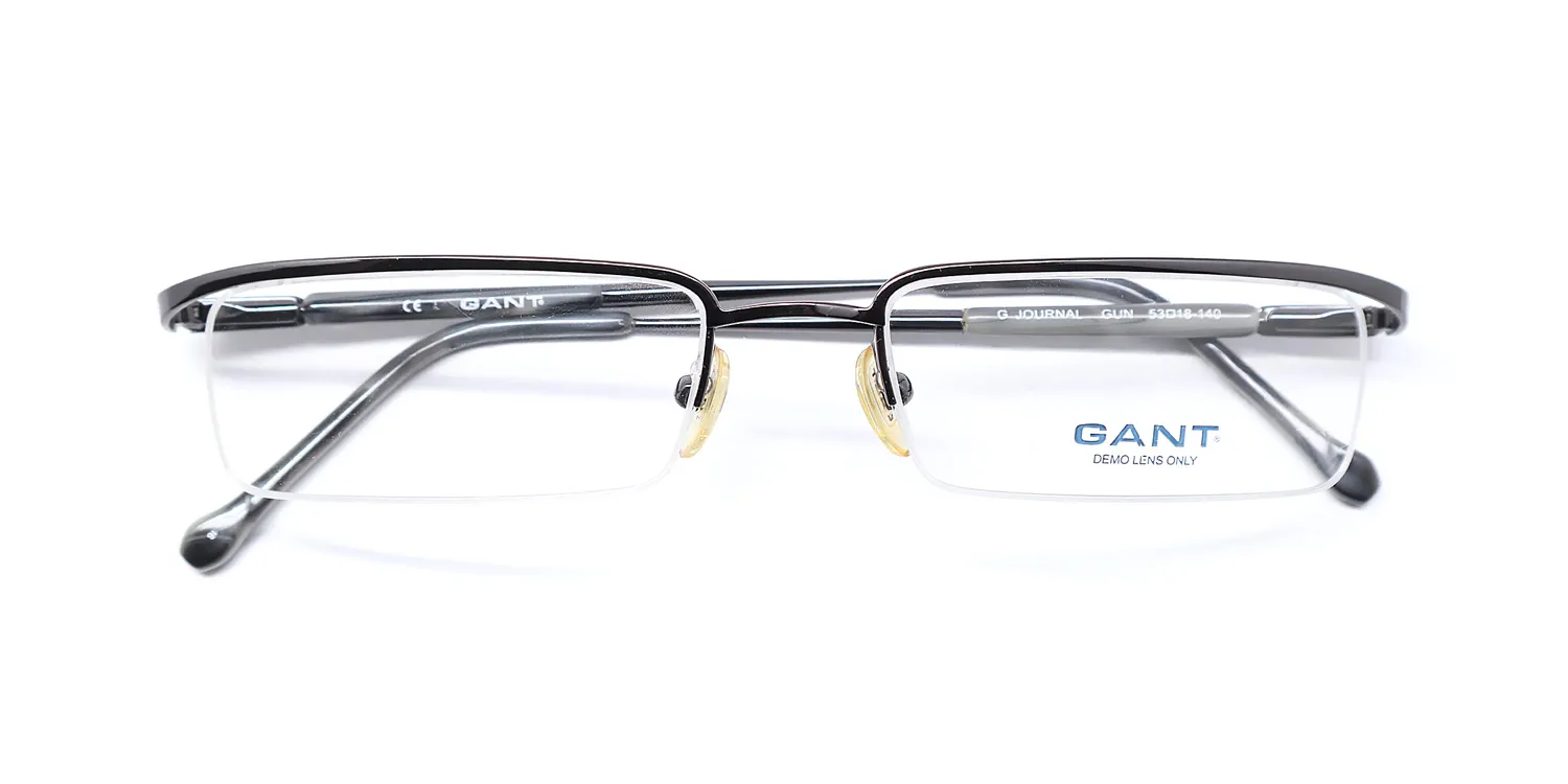 Gant Journal gun Eyeglasses Gunmetal 53mm 2