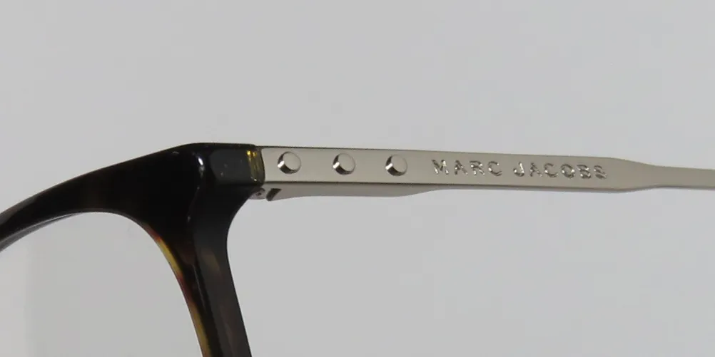 Marc Jacobs 602 aqt Eyeglasses Dark Havana Ltgld 53mm Unisex 6