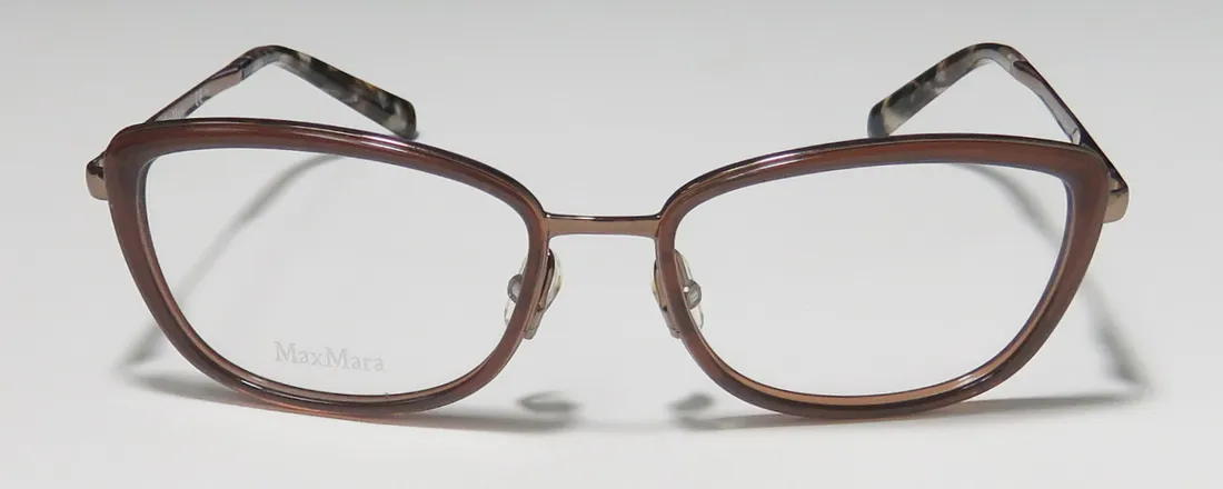 Max Mara 1234 doa Eyeglasses Shiny Brown 53mm 3