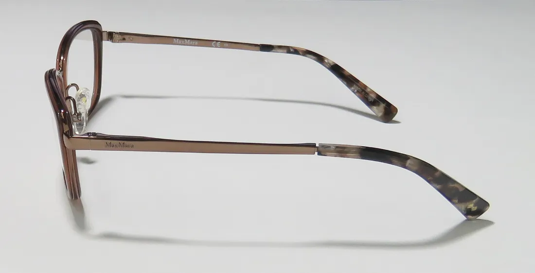 Max Mara 1234 doa Eyeglasses Shiny Brown 53mm 4