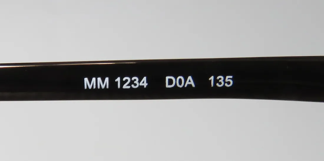 Max Mara 1234 doa Eyeglasses Shiny Brown 53mm 8