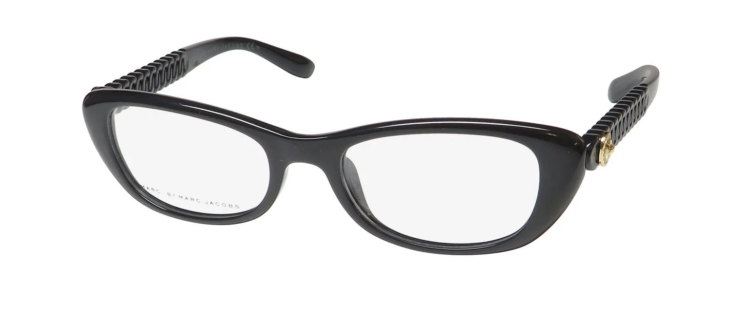 Marc Jacobs 569 d28 Eyeglasses Shiny Black 49mm