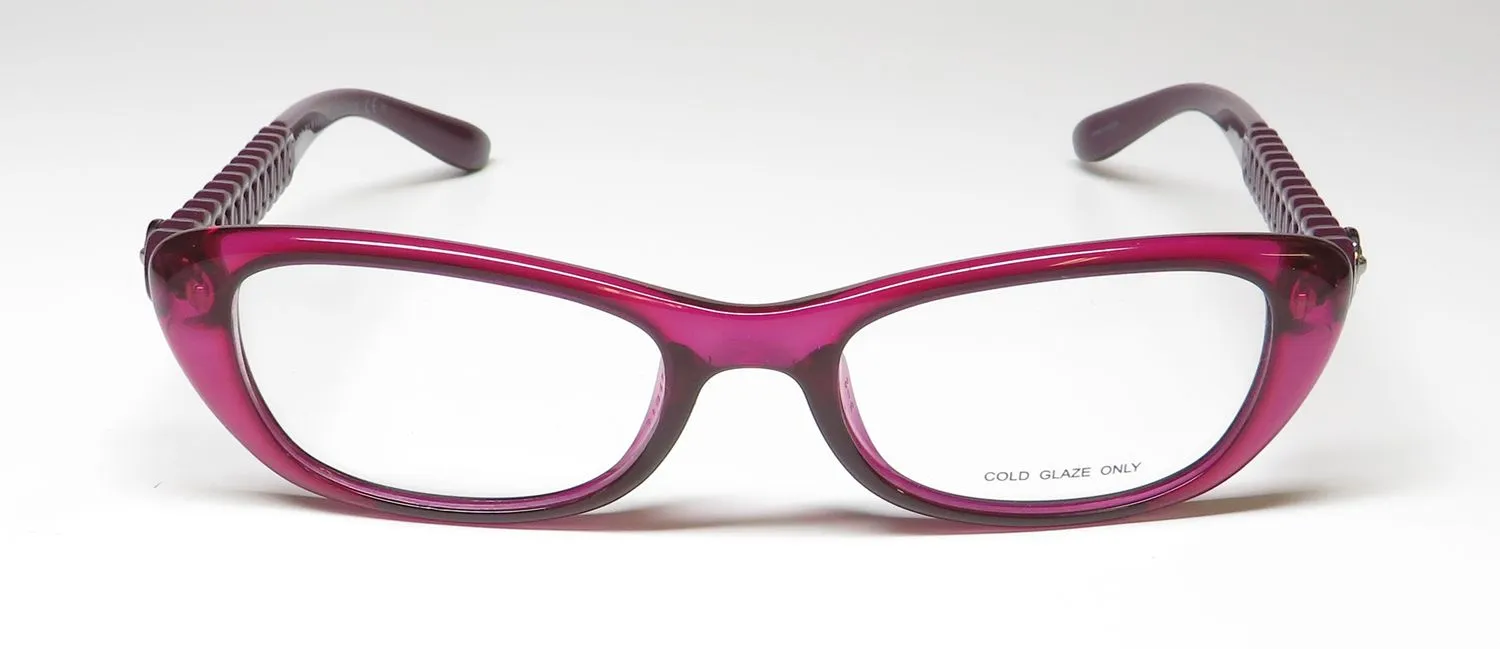 Marc Jacobs 569 dqt Eyeglasses Tranparent Lilac Violet 49mm 3