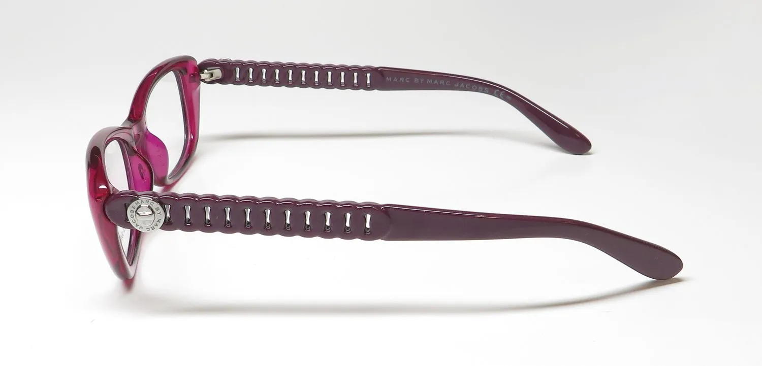 Marc Jacobs 569 dqt Eyeglasses Tranparent Lilac Violet 49mm 4