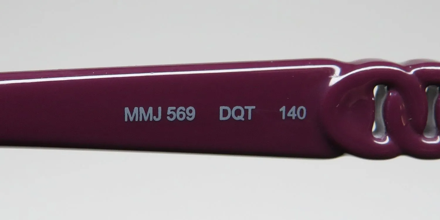 Marc Jacobs 569 dqt Eyeglasses Tranparent Lilac Violet 49mm 8
