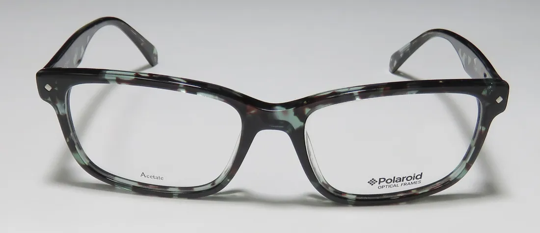 Polaroid D335 ack Eyeglasses Black 53mm Unisex 3