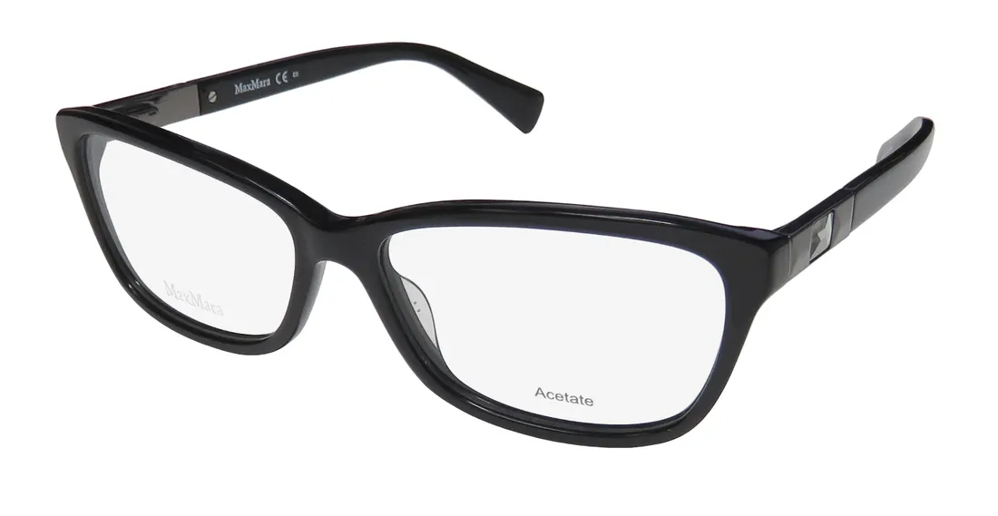 Max Mara 1205 0807 Eyeglasses Black 55mm