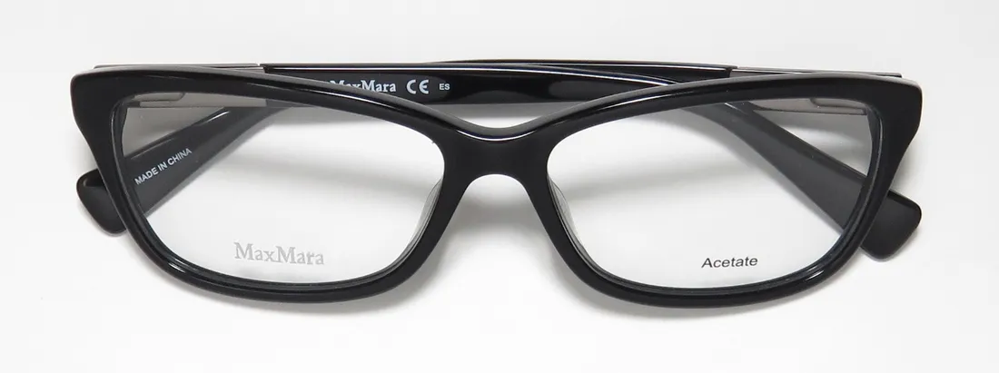 Max Mara 1205 0807 Eyeglasses Black 55mm 2