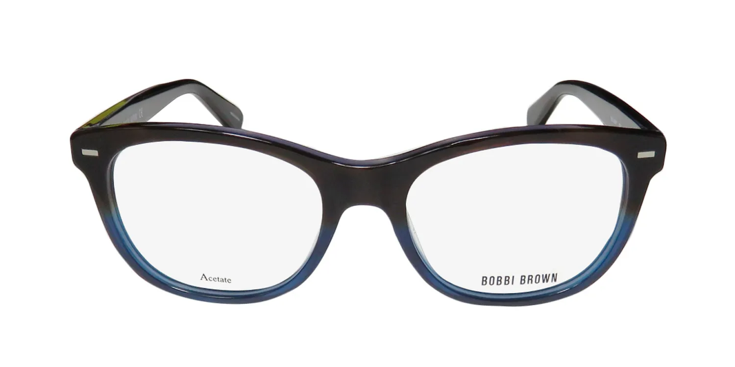 Bobbi Brown The Gabby bsv Eyeglasses Havana Gray Blue 49mm 3