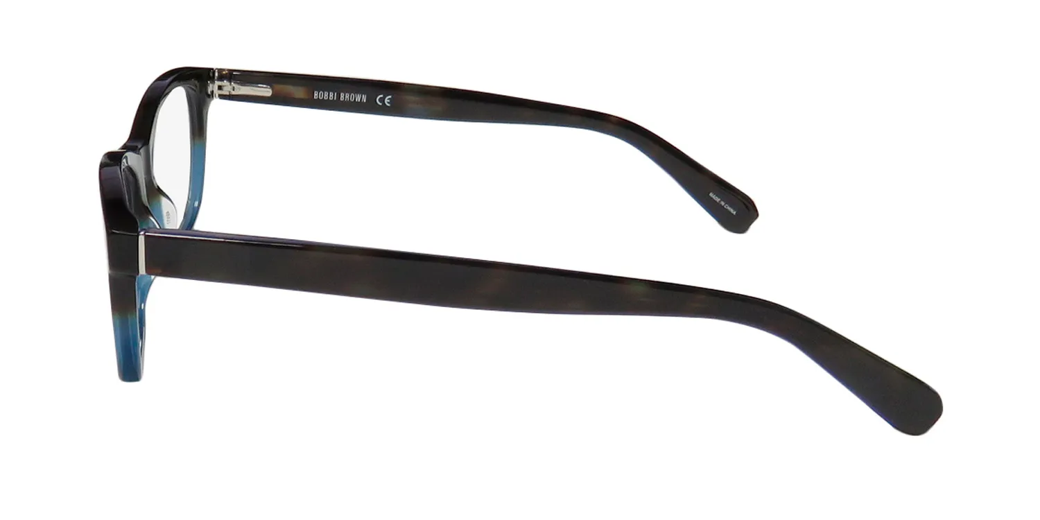 Bobbi Brown The Gabby bsv Eyeglasses Havana Gray Blue 49mm 4