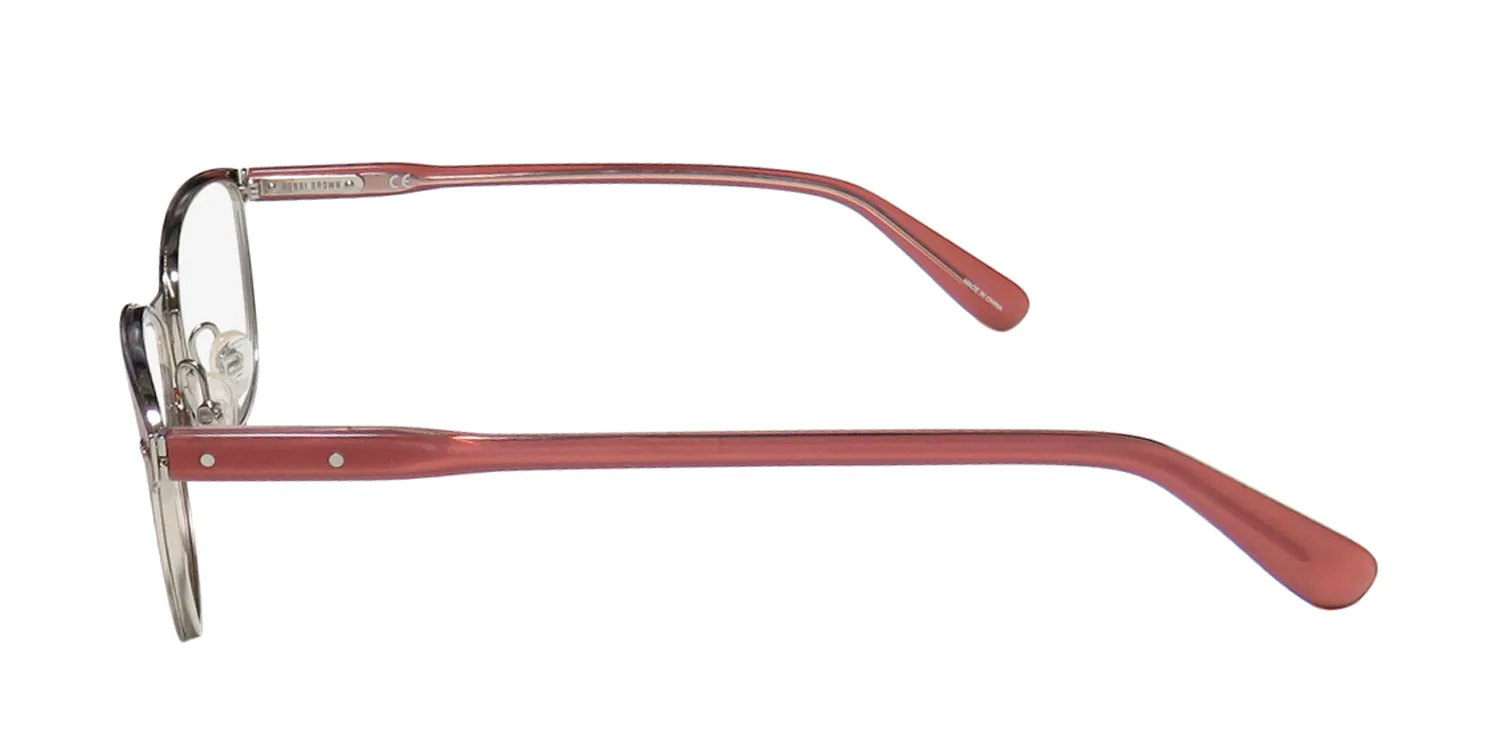 Bobbi Brown The Meryl 8kj Eyeglasses Coral Matter Red 53mm 4