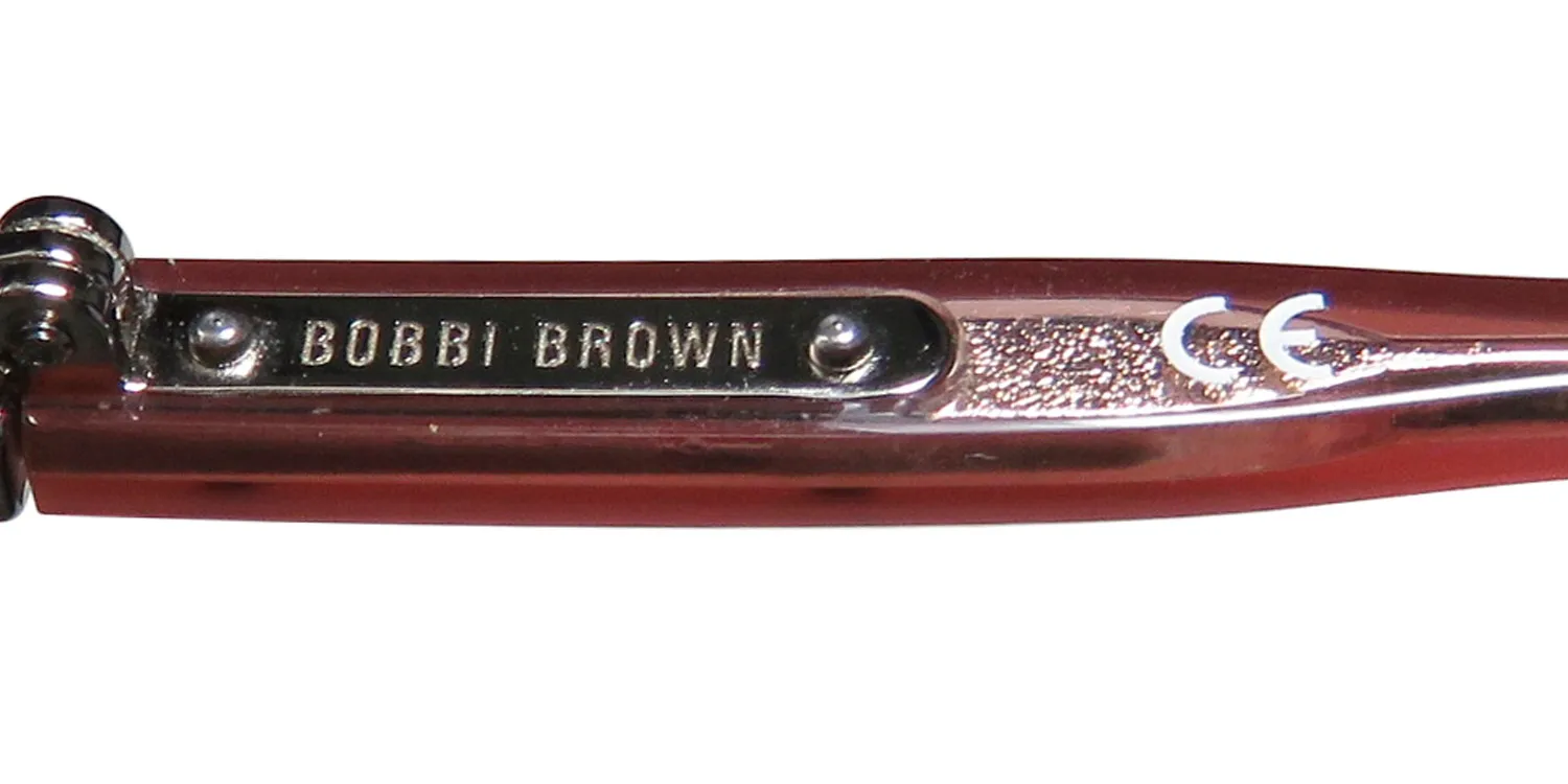 Bobbi Brown The Meryl 8kj Eyeglasses Coral Matter Red 53mm 7