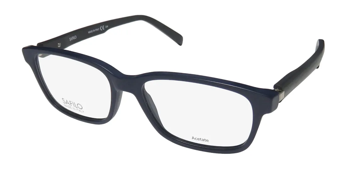 Safilo 1079 13d Eyeglasses Blue Grey 52mm Women