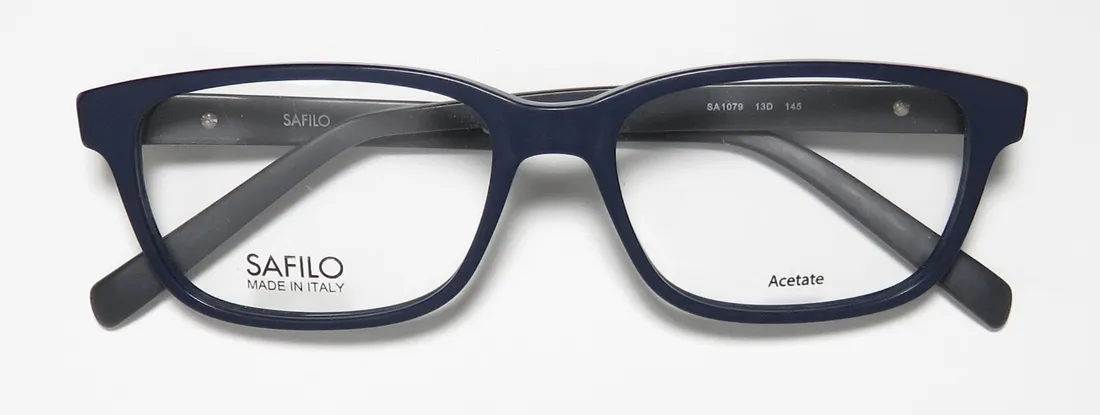 Safilo 1079 13d Eyeglasses Blue Grey 52mm Women 2