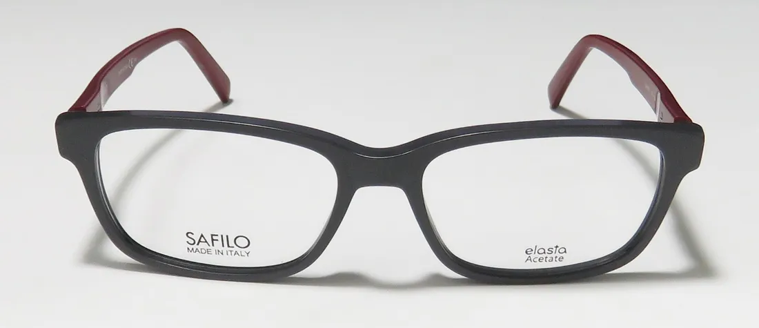 Safilo 1079 13h Eyeglasses Grey Burgundy 52mm Women 3