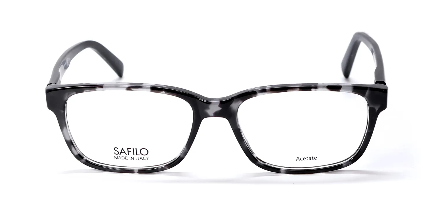 Safilo 1079 13k Eyeglasses Grey Havana Black 52mm Women 3