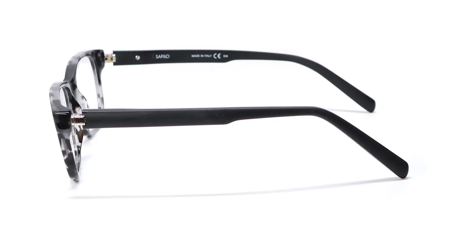 Safilo 1079 13k Eyeglasses Grey Havana Black 52mm Women 4
