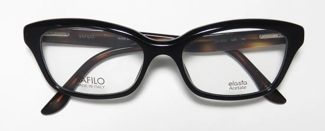 Safilo Elasta 6032 q26 Eyeglasses Black 52mm Women 2