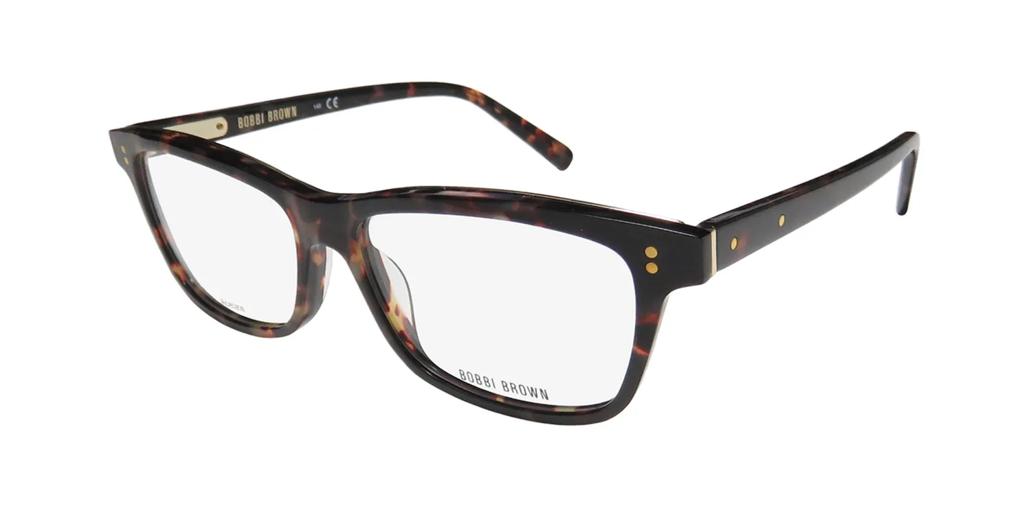 Bobbi Brown The Wilson 0m67 Eyeglasses Havana Olive 51mm