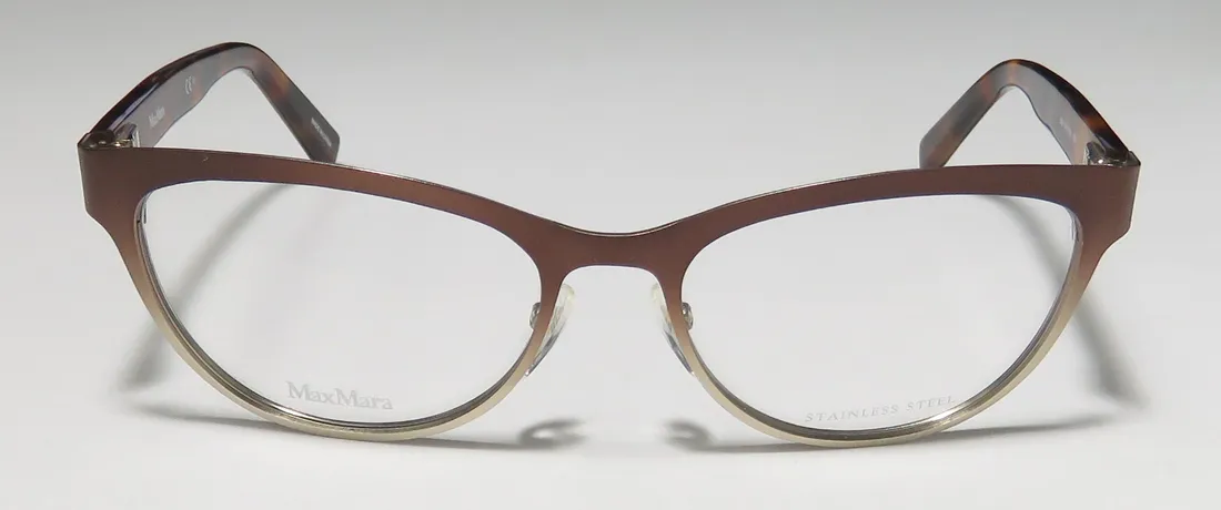 Max Mara 1241 0fqk Eyeglasses Brown 54mm 3