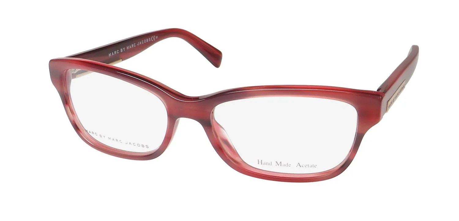 Marc Jacobs 617 kvn Eyeglasses Striped Burgundy 52mm