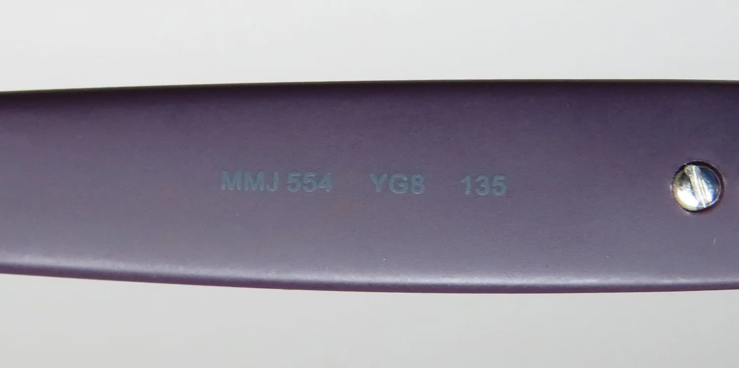 Marc Jacobs 554 yg8 Eyeglasses Matte Violet 50mm 8