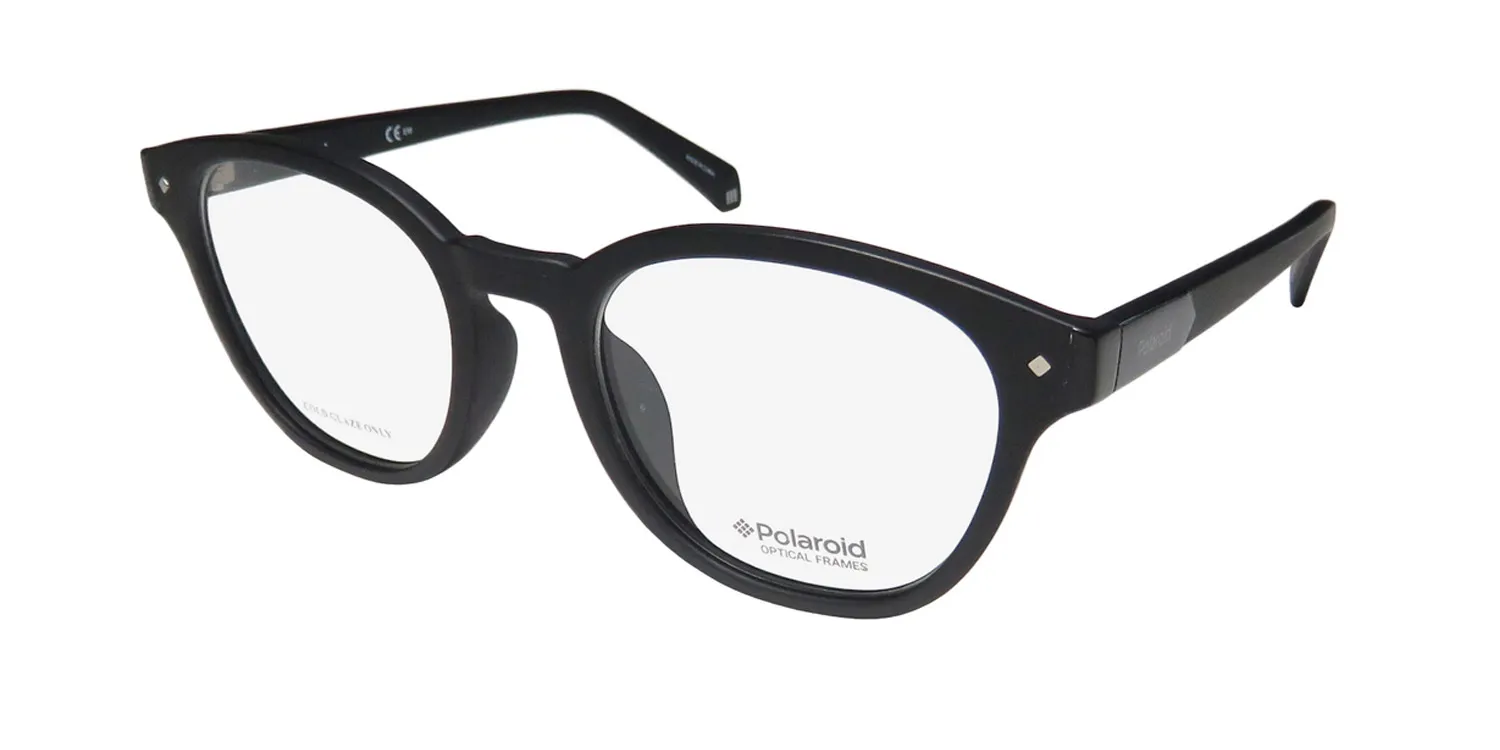 Polaroid D340 003 Eyeglasses Matte Black 50mm