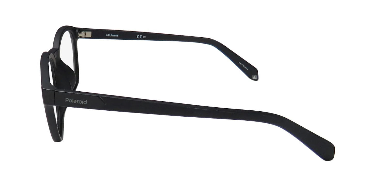 Polaroid D340 003 Eyeglasses Matte Black 50mm 4