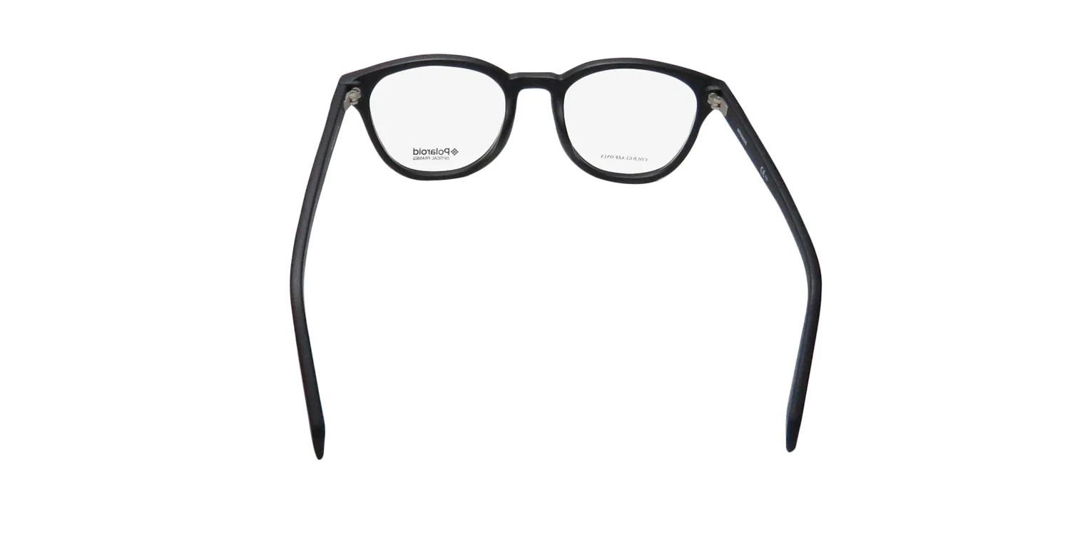 Polaroid D340 003 Eyeglasses Matte Black 50mm 5