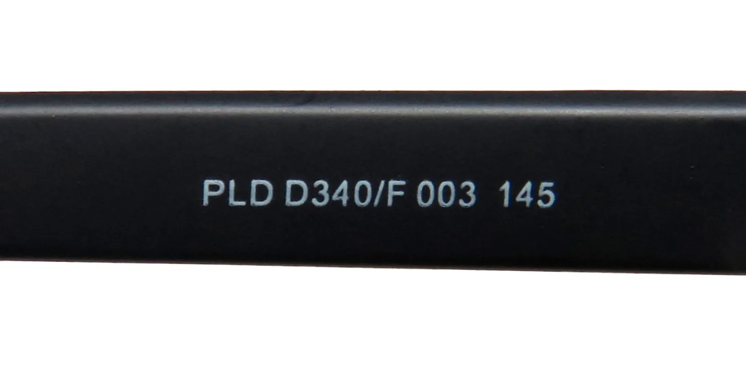 Polaroid D340 003 Eyeglasses Matte Black 50mm 8