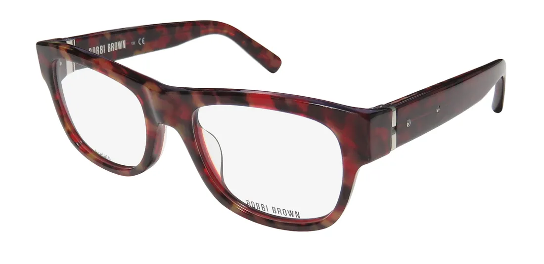 Bobbi Brown The Addison 8q8 Eyeglasses Havana Burgundy 48mm