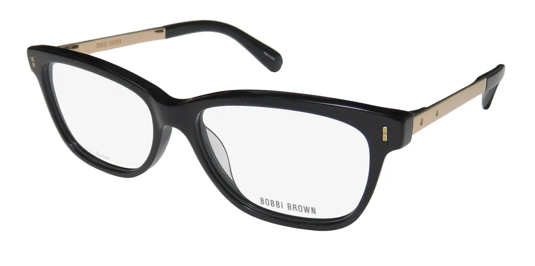 Bobbi Brown The Olive 2m2 Eyeglasses Black Gold 50mm