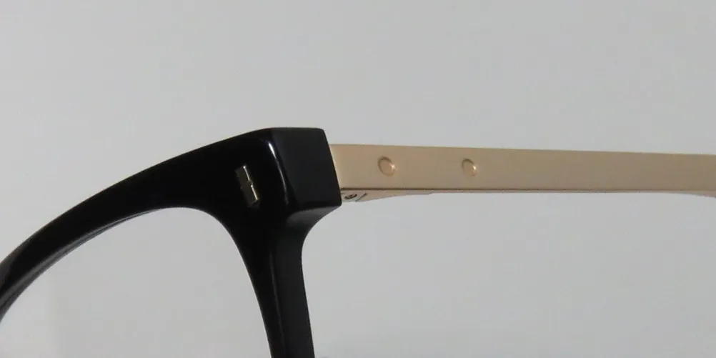 Bobbi Brown The Olive 2m2 Eyeglasses Black Gold 50mm 6