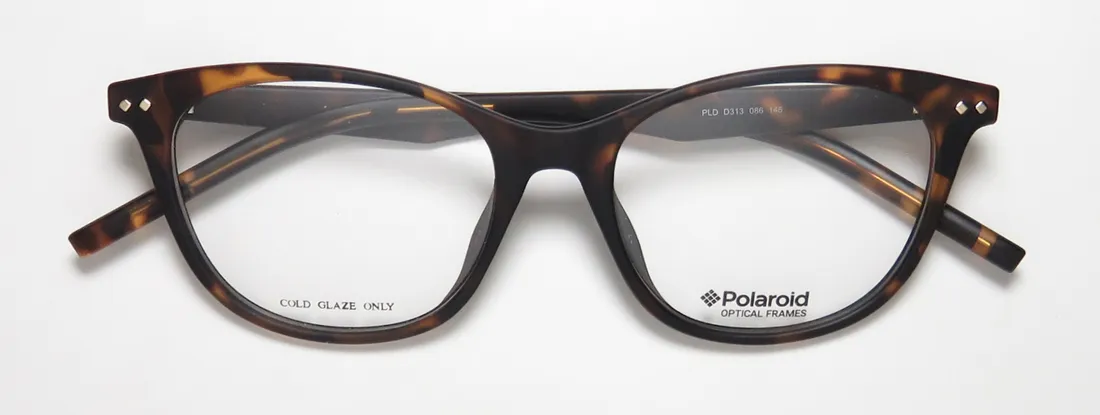 Polaroid D313 086 Eyeglasses Dark Havana 51mm 2