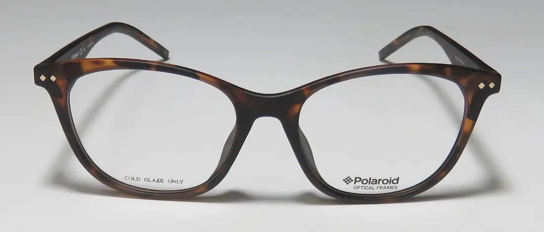 Polaroid D313 086 Eyeglasses Dark Havana 51mm 3