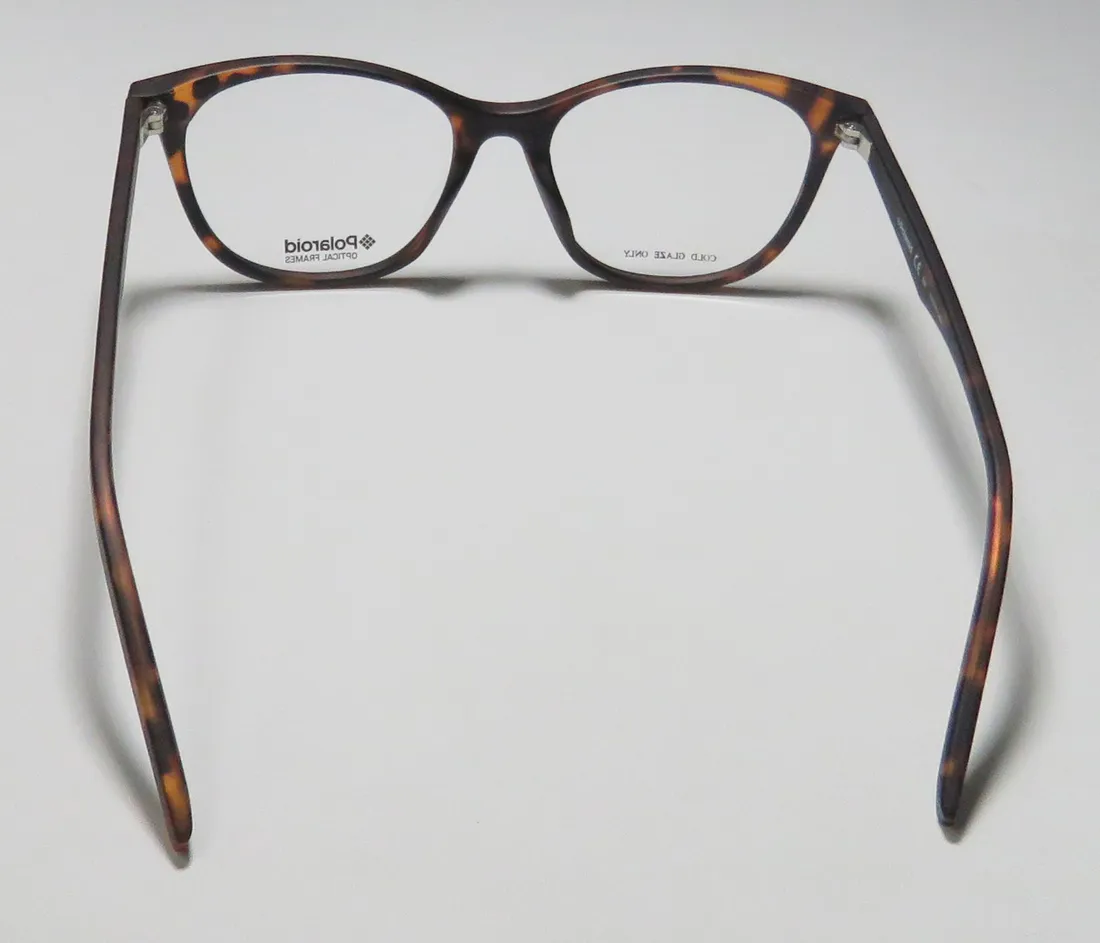 Polaroid D313 086 Eyeglasses Dark Havana 51mm 5