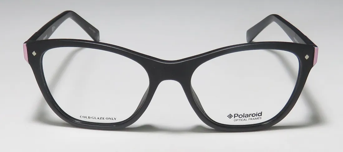 Polaroid D329 0003 Eyeglasses Black 52mm 3