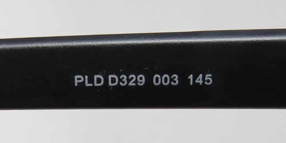 Polaroid D329 0003 Eyeglasses Black 52mm 8