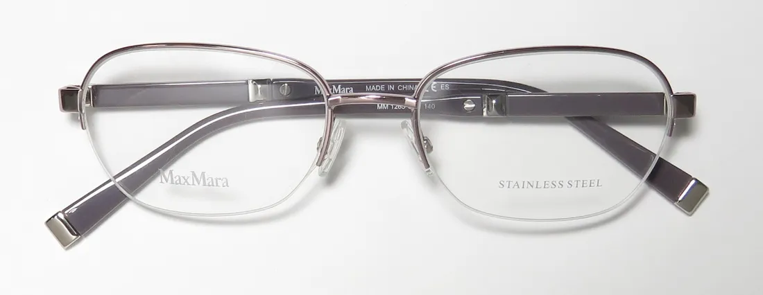 Max Mara 1265 uc56 Eyeglasses Lilac Palladium 52mm 2