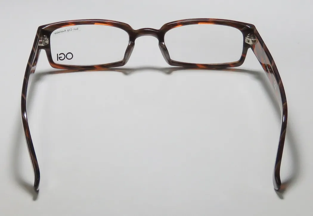 OGI 9063 426 Eyeglasses Transparent Brown Pattern 50mm Unisex 5