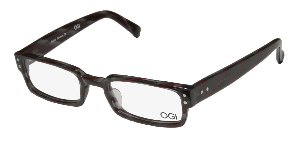 OGI 9063 427 Eyeglasses Transparent Gray 50mm Unisex