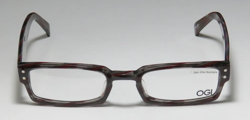 OGI 9063 427 Eyeglasses Transparent Gray 50mm Unisex 3
