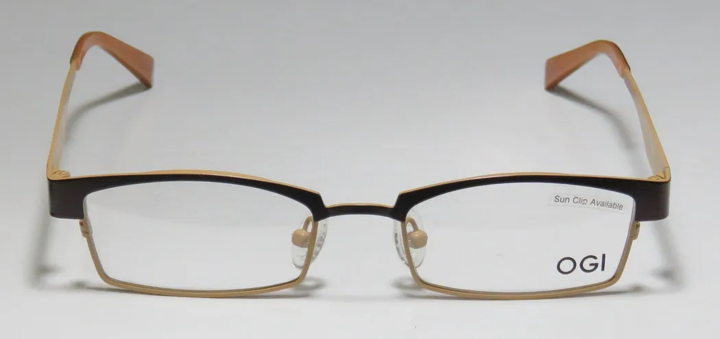 OGI 4025 1253 Eyeglasses Chocolate 48mm Unisex 3