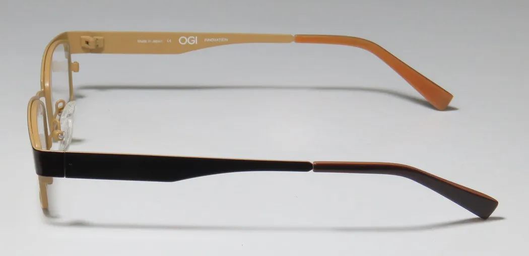 OGI 4025 1253 Eyeglasses Chocolate 48mm Unisex 4