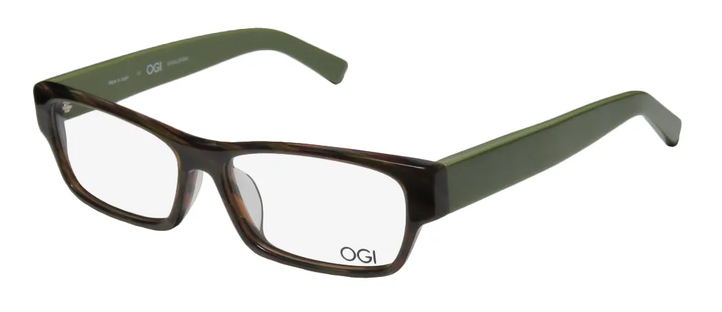 OGI 3108 1407 Eyeglasses Olive 55mm Unisex
