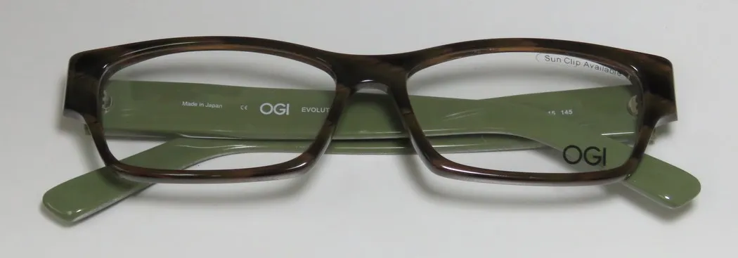 OGI 3108 1407 Eyeglasses Olive 55mm Unisex 2
