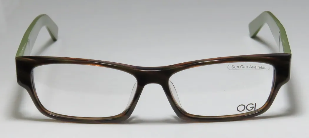 OGI 3108 1407 Eyeglasses Olive 55mm Unisex 3