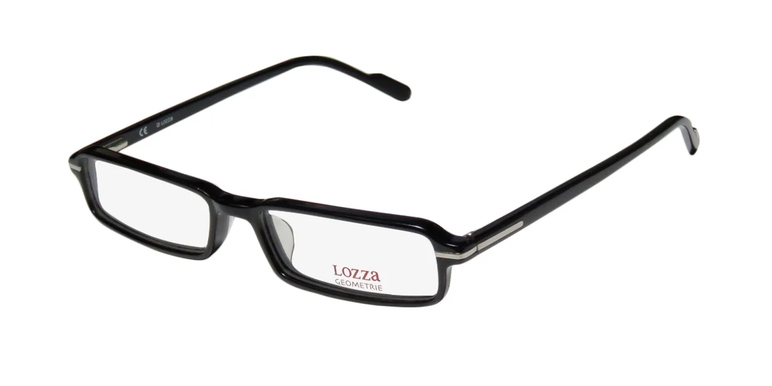 Lozza 1777 700 Eyeglasses Black 50mm Unisex