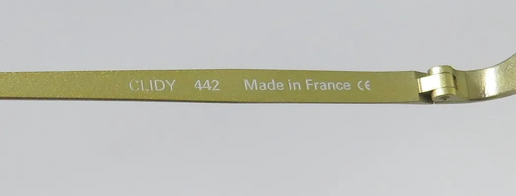 Harry Lary Clidy 442 Eyeglasses Chartreuse 47mm Unisex 8